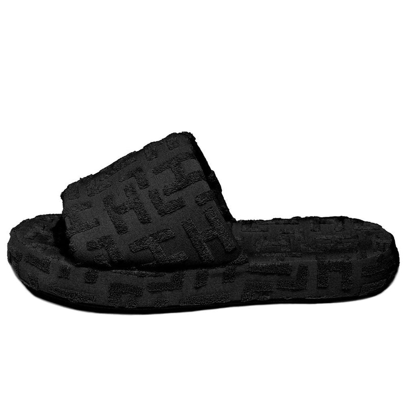 Black Cotton Sandal Hinnominate