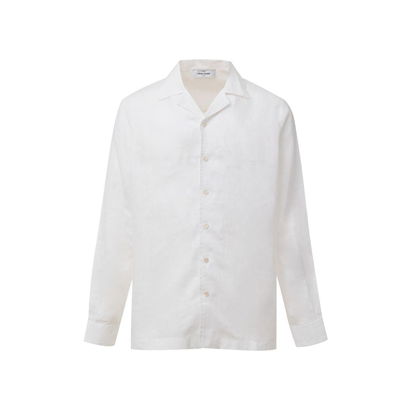 White Linen Shirt Gran Sasso