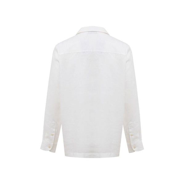 White Linen Shirt Gran Sasso