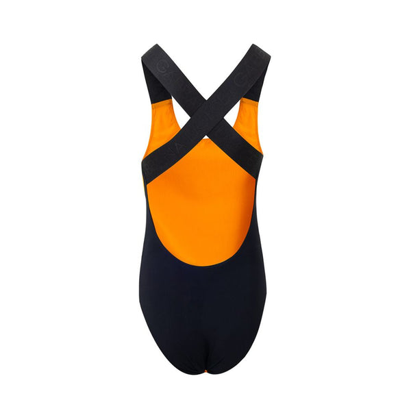 Orange Polyester One-Piece Swimsuit Dolce & Gabbana