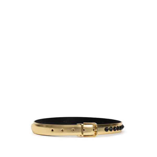 Gold Leather Belt Dolce & Gabbana