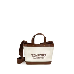 Beige Cotton Tote Bag Tom Ford