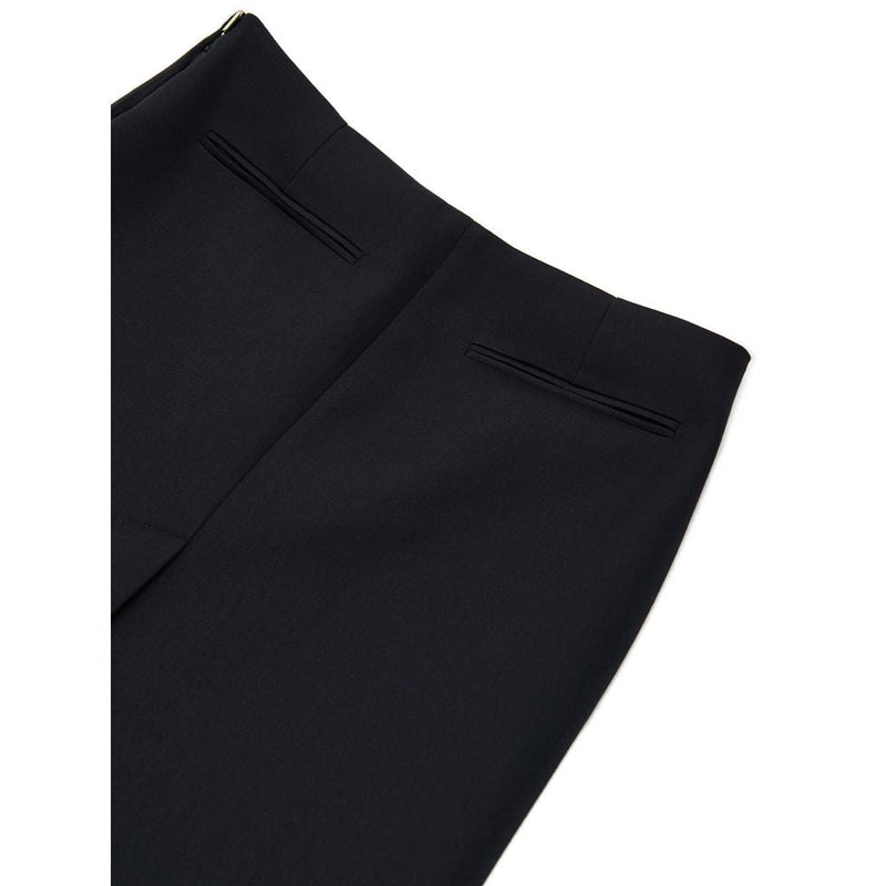 Black Wool Skirt Gucci
