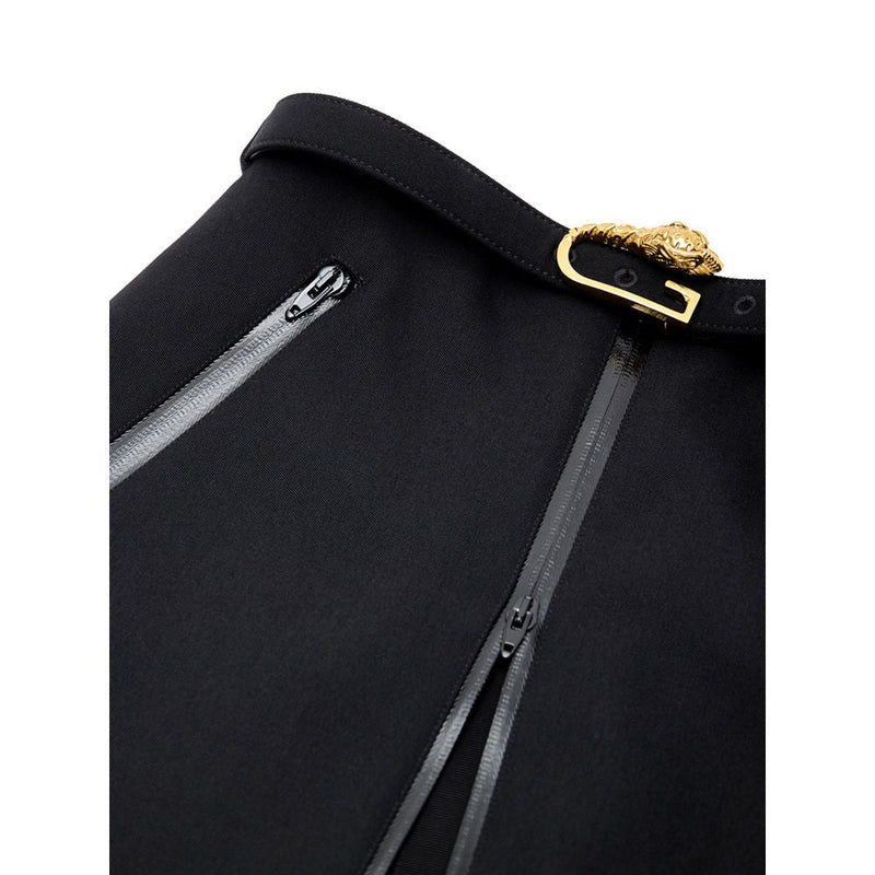 Black Wool Skirt Gucci