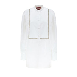 White Cotton Shirt Gucci
