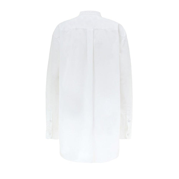 White Cotton Shirt Gucci