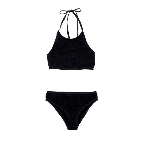 Black Polyamide Bikini Bottega Veneta