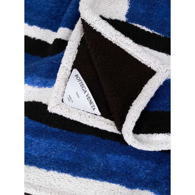 Blue Cotton Beach Towel Bottega Veneta