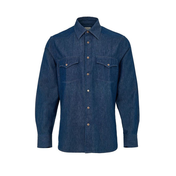 Blue Cotton Denim Paul Smith