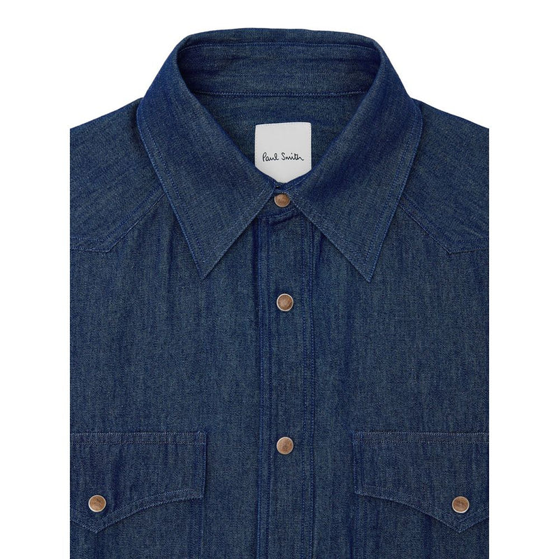 Blue Cotton Denim Paul Smith