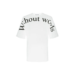 White Cotton T-Shirt Diego Venturino