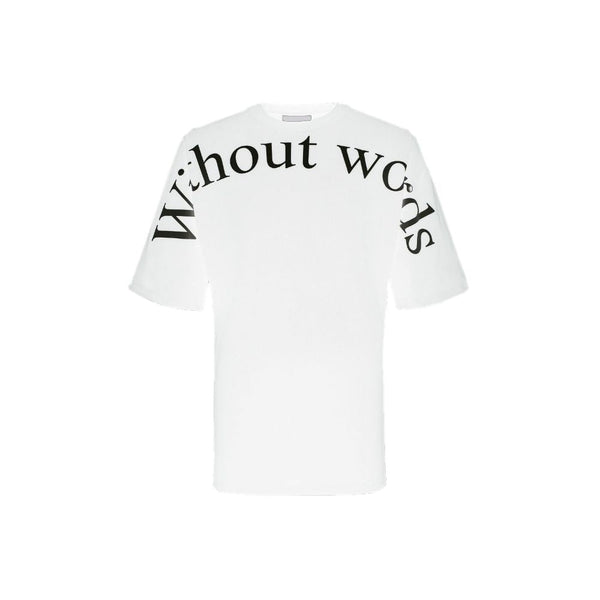 White Cotton T-Shirt Diego Venturino