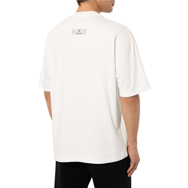 White Cotton T-Shirt Diego Venturino