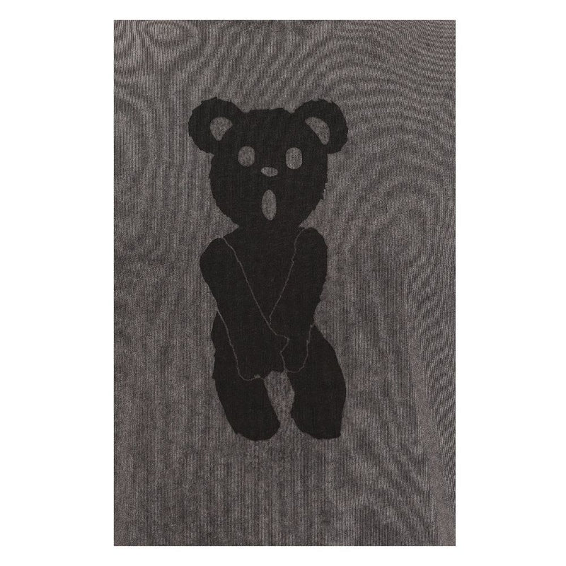 Gray Cotton T-Shirt Diego Venturino