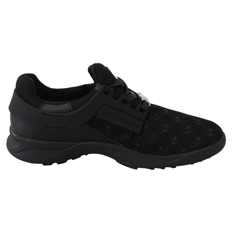 Black Polyester Sneaker Plein Sport