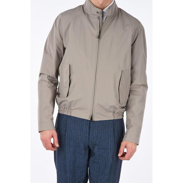 Beige Polyester Jacket Corneliani