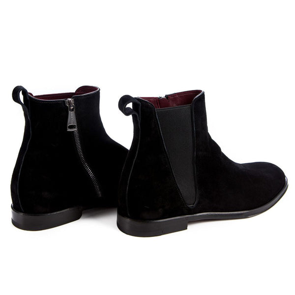 Black Calfskin Boot Dolce & Gabbana