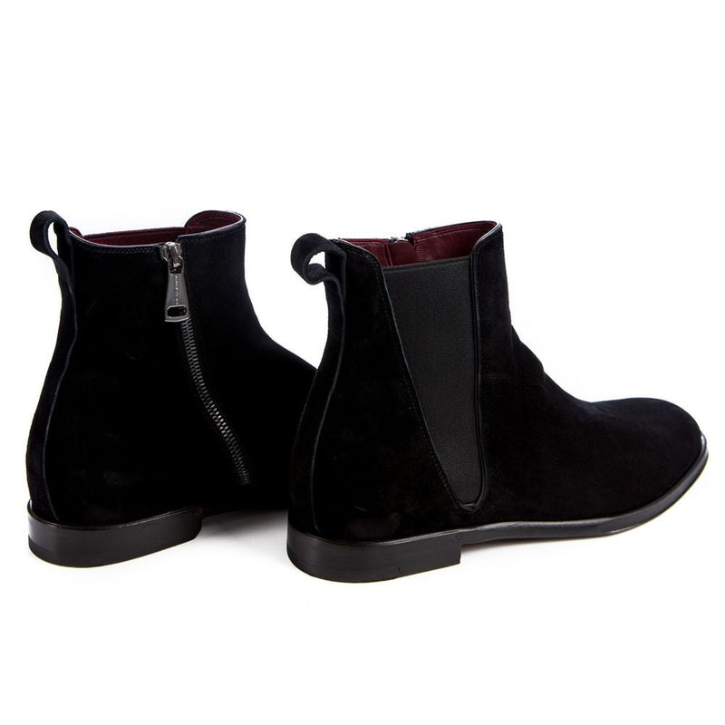 Black Calfskin Boot Dolce & Gabbana