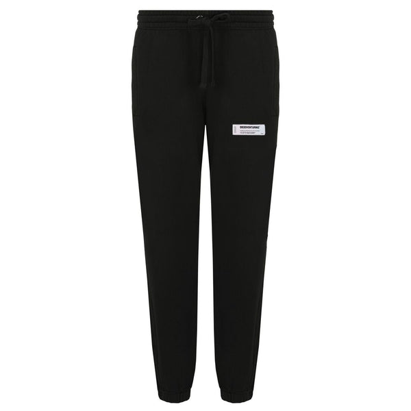 Black Cotton Jeans & Pant Diego Venturino