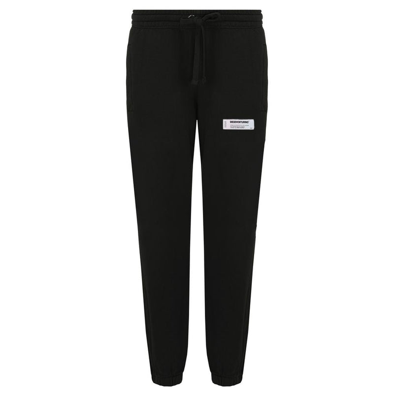 Black Cotton Jeans & Pant Diego Venturino