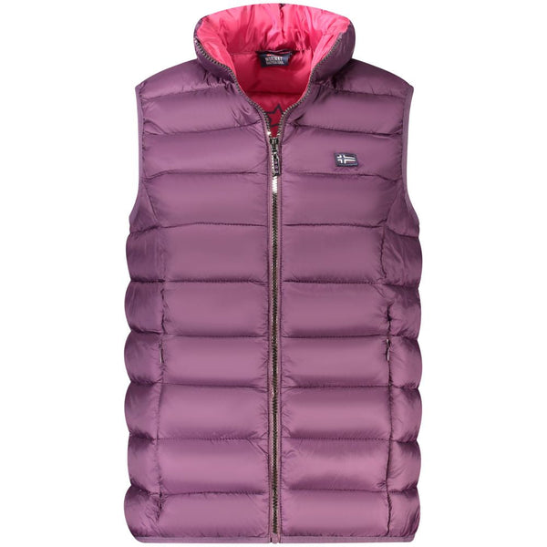 Purple Polyamide Women Jacket Norway 1963