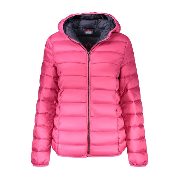 Pink Polyamide Women Jacket Norway 1963
