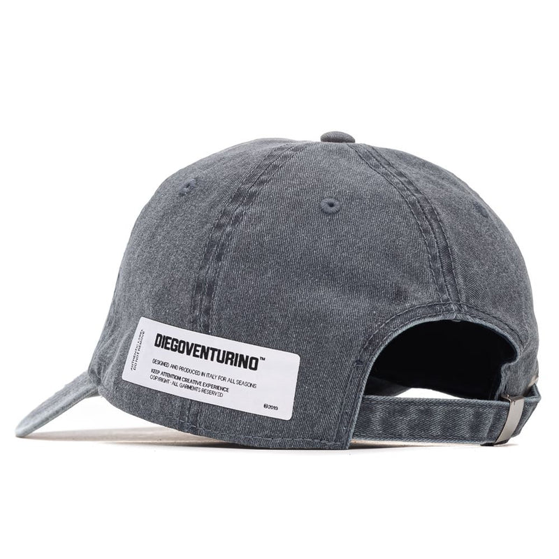Blue Cotton Hats & Cap Diego Venturino