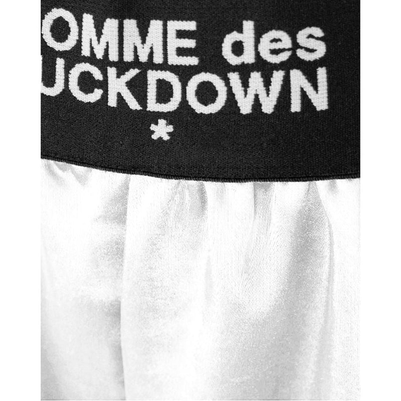 White Modal Short Comme Des Fuckdown