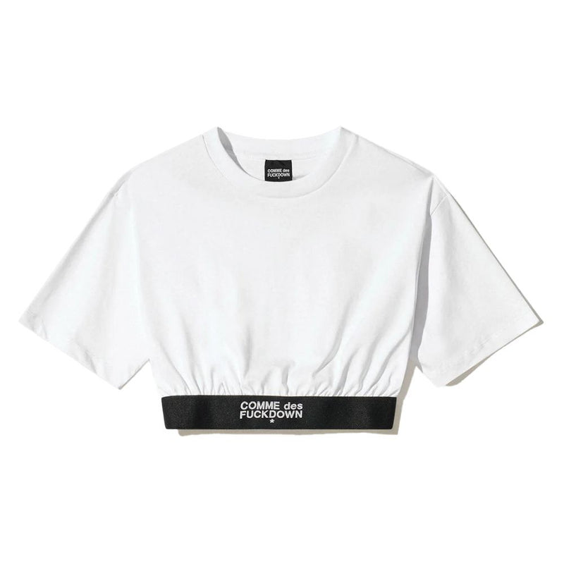 White Cotton Tops & T-Shirt Comme Des Fuckdown