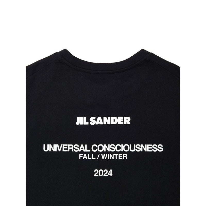 Black Cotton Long Jil Sander
