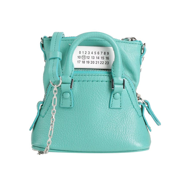 Blue Goatskin Crossbody Bag Maison Margiela