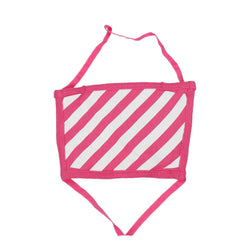 Pink Cotton Facemasks Off-White