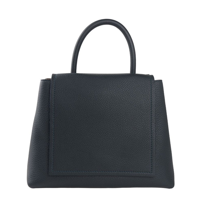 Blue Leather Handbag Giada