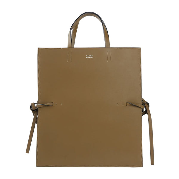 Brown Leather Handbag Giada