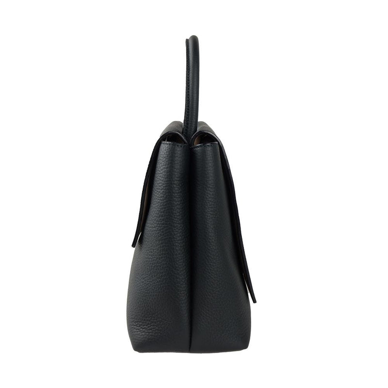Blue Leather Handbag Giada