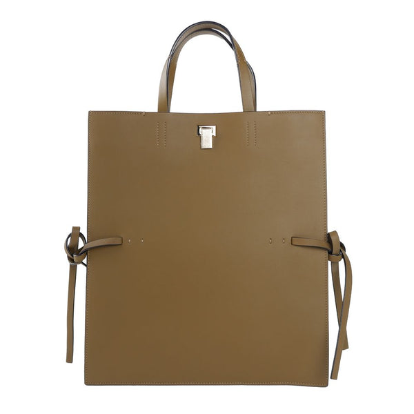 Brown Leather Handbag Giada