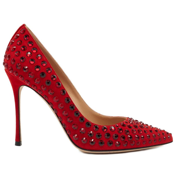 Red Calfskin Pump Sergio Rossi