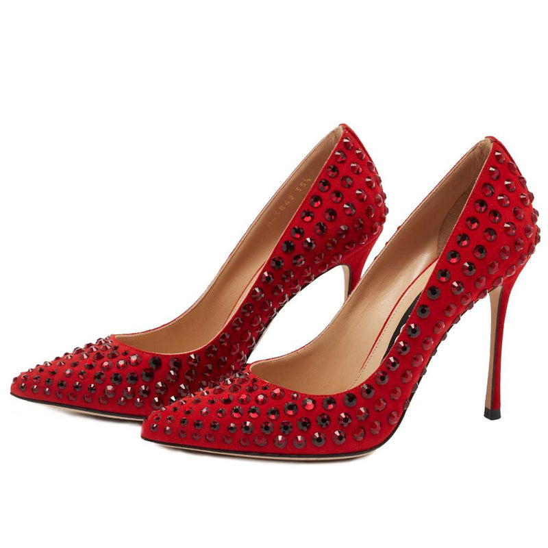 Red Calfskin Pump Sergio Rossi