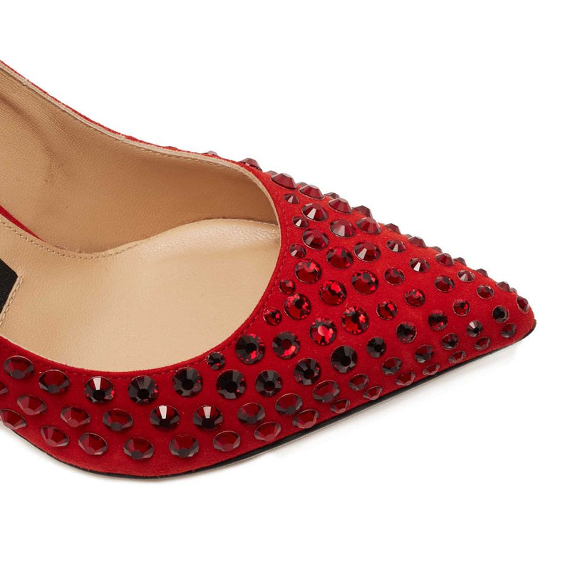 Red Calfskin Pump Sergio Rossi