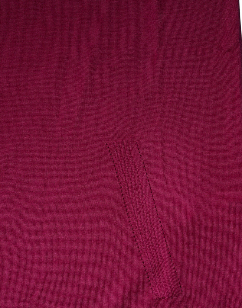 Fuchsia Wool Long Sleeves Turtleneck Sweater Dolce & Gabbana