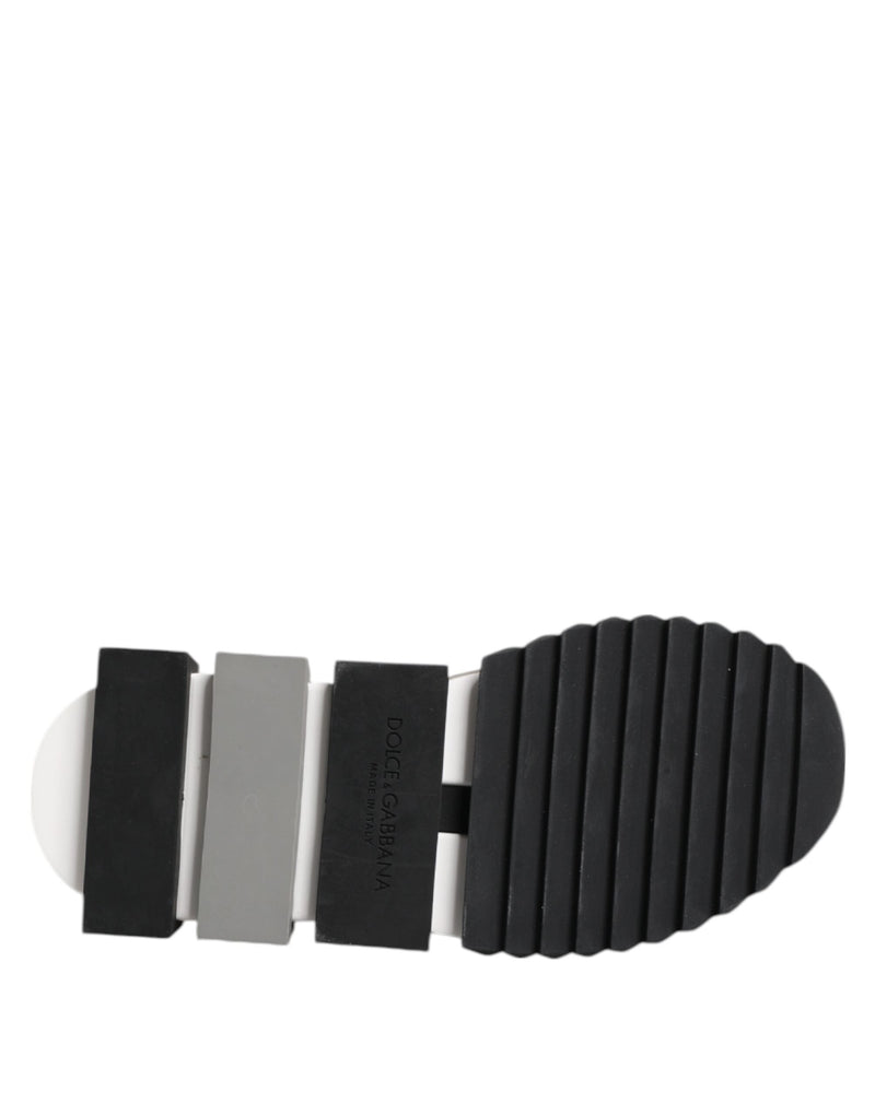 White Black Sorrento Socks Sneakers Shoes Dolce & Gabbana