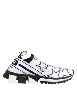 White Stars Sorrento Low Top Sneakers Shoes Dolce & Gabbana