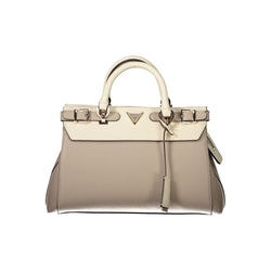 Beige Polyethylene Handbag Guess Jeans