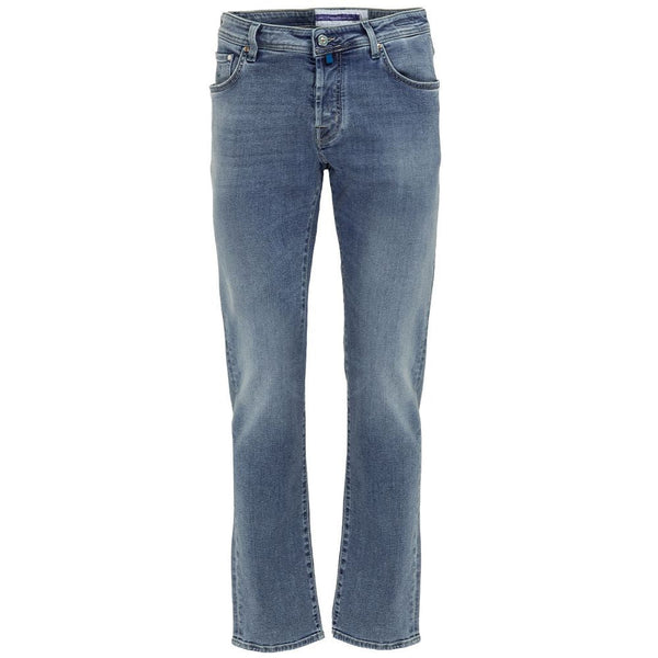 Blue Cotton Jeans & Pant Jacob Cohen