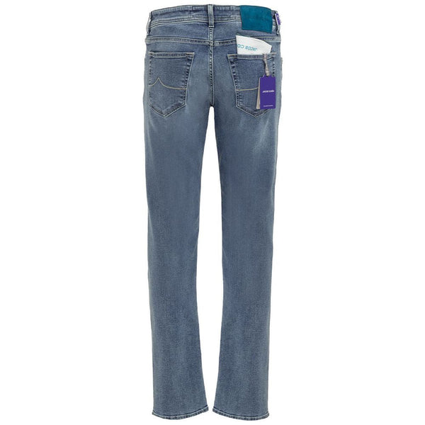 Blue Cotton Jeans & Pant Jacob Cohen