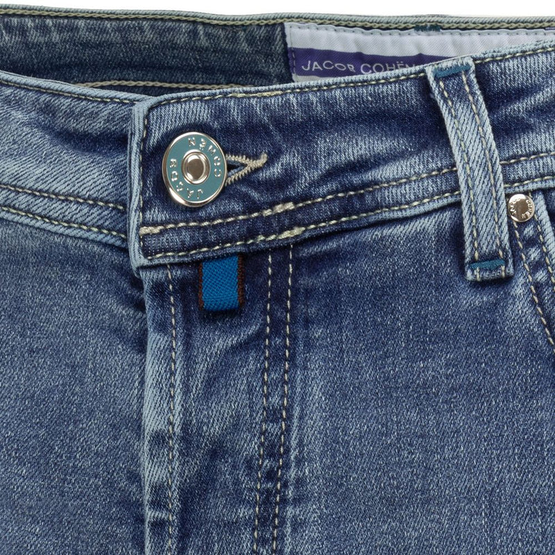 Blue Cotton Jeans & Pant Jacob Cohen