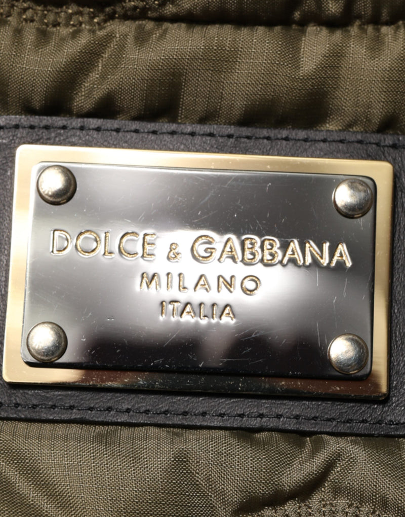 Multicolor Patchwork PolyesterQuilted Jacket Dolce & Gabbana