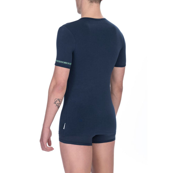 Black Cotton Unisex T-Shirt Bikkembergs