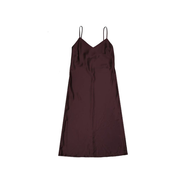 Acacia Satin Slip Midi Dress BLANCA VITA