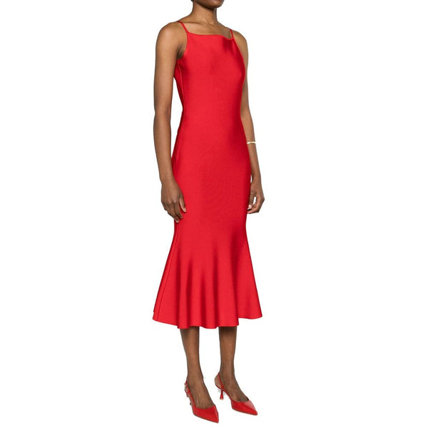 Flared Knit Dress Alexander McQueen